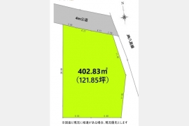 【JR青梅線「昭島」駅 徒歩22分】大神町3丁目〈売地〉建築条件はございません。お好きなハウスメーカーで建築できます。