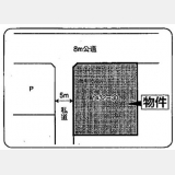 東大和市新堀1丁目〈売地〉 西武拝島線「東大和市」駅徒歩21分 72.29m² 都市ガス