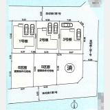 武蔵村山市神明1丁目〈売地〉多摩モノレール「上北台」駅バス10分停歩3分　建築条件付き売地　子育て世代にも最適エリア　全6区画うち2区画売地⑤区画