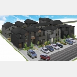 【多摩モノレール線「上北台」駅 バス21分　停歩2分】中央3丁目〈新築〉南道路面！4LDK、二型キッチン、LDK＋和室で21.5帖！食洗機、床暖房、2階全室6帖以上、主寝室8帖、3WIC、車2台並列可☆10号棟