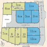 東大和市芋窪4丁目〈売地〉多摩モノレール「上北台」駅徒歩18分　建築条件付き売地　商業施設や公園など周辺施設が充実　全6区画①～④⑪⑫