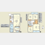 東大和市南街1丁目〈新築〉西武拝島線「東大和市」駅徒歩14分　4LDK　ZEH水準の省エネ住宅　広々21帖LDK　リビングイン階段　家事動線良好　全窓網戸標準装備　並列駐車2台可　食器洗浄乾燥機　浄水器　浴室乾燥機　24時間換気