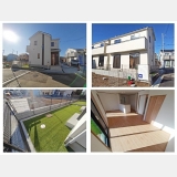 東大和市狭山4丁目〈新築〉西武多摩湖線「武蔵大和」駅徒歩7分　太陽光発電採用住宅　長期優良住宅　地震に強い家　ZEH水準省エネ住宅　　北東角地　全居室物入完備　浄水器　浴室乾燥機　全8棟F号棟