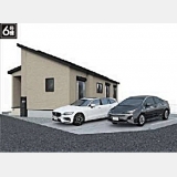 西多摩郡瑞穂町大字高根字田尻〈新築〉JR八高線「箱根ヶ崎」駅徒歩32分　3LDK　広々176㎡超え　平屋　全居室南向き陽当たり良好　並列駐車2台可　耐震等級3　長期優良住宅　全6区画⑥号棟