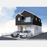 東大和市新堀3丁目〈新築〉西武拝島線「東大和市」駅徒歩14分　4LDK　ZEH水準の省エネ住宅　リビングイン階段　スタディカウンター　シューズインクローゼット　ウォークインクローゼット　全居室収納　2バルコニー　浄水器　食器洗浄機　　1坪バス　浴室乾燥機