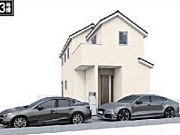 西多摩郡瑞穂町大字高根字田尻〈新築〉JR八高線「箱根ヶ崎」駅徒歩32分　4LDK　広々19帖LDK　リビングイン階段　ファミリークローク　耐震等級3　長期優良住宅　全6区画③