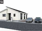 西多摩郡瑞穂町大字高根字田尻〈新築〉JR八高線「箱根ヶ崎」駅徒歩32分　3LDK　広々203㎡超え　平屋　陽当たり良好　パントリー　並列駐車2台可　耐震等級3　長期優良住宅　全6区画⑤号棟