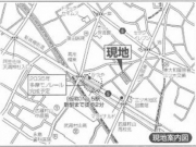 武蔵村山市岸1丁目〈売地〉 JR八高線「箱根ヶ崎」駅徒歩40分 122m² 建築条件なし
