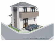 東大和市南街1丁目〈新築〉西武拝島線「東大和市」駅徒歩13分　3LDK　南西角地　全居室二面採光　ZEH水準の省エネ住宅　1坪タイプバス　浴室乾燥機　ビルトイン浄水器　