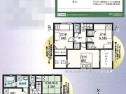 武蔵村山市中原4丁目〈新築〉JR青梅線「昭島」駅バス23分停歩1分　太陽光発電設備標準搭載住宅　ZEH制震水準省エネ住宅　制震装置「SAFE365」　小中学校まで徒歩10分圏内　浴室暖房乾燥機　防犯カメラ　全8棟⑦号棟