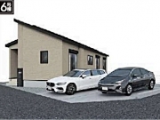 西多摩郡瑞穂町大字高根字田尻〈新築〉JR八高線「箱根ヶ崎」駅徒歩32分　3LDK　広々176㎡超え　平屋　全居室南向き陽当たり良好　並列駐車2台可　耐震等級3　長期優良住宅　全6区画⑥号棟