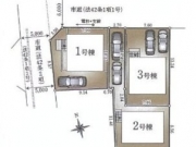 武蔵村山市残堀4丁目〈新築戸建〉 西武拝島線「西武立川」駅バス10分 3LDK 建物79.38m² 土地100m²