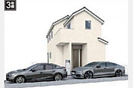 西多摩郡瑞穂町大字高根字田尻〈新築〉JR八高線「箱根ヶ崎」駅徒歩32分　4LDK　広々19帖LDK　リビングイン階段　ファミリークローク　耐震等級3　長期優良住宅　全6区画③