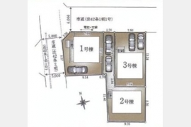 武蔵村山市残堀第4丁目〈新築戸建〉 西武拝島線「西武立川」駅バス10分 3LDK 建物78.8m² 土地100.5m²