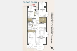 昭島市美堀町5丁目〈中古〉JR青梅線「拝島」駅徒歩5分　3LDK＋ウォークインクローゼット　角部屋　2025年12月新規リノベーション完了　アフターサービス保証付　食洗機