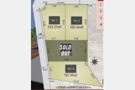 東大和市芋窪2丁目〈売地〉 多摩モノレール線「上北台」駅 151.99m² プロパンガス 建築条件なし