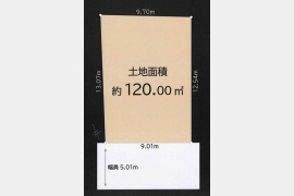 武蔵村山市伊奈平6丁目〈売地〉西武拝島線「西武立川」駅徒歩33分バス7分停歩4分　南側道路で陽当たり・通風良好な整形地　建築条件ございません。お好きなハウスメーカーで建築できます。