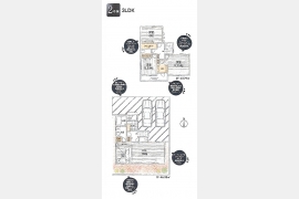 武蔵村山市神明1丁目〈新築〉多摩モノレール「上北台」駅バス10分停歩3分　3LDK　太陽光発電搭載　子育て世代にも最適な住環境　水回り家事動線の良いプラン　ウォークインクローゼット　浴室乾燥機　浄水器　24時間換気　全6区画②号棟