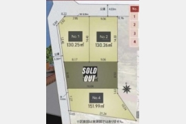 東大和市芋窪2丁目〈売地〉 多摩モノレール線「上北台」駅徒歩24分 130.25m² プロパンガス 建築条件なし