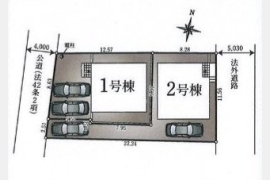 立川市錦町〈新築戸建〉 多摩モノレール「柴崎体育館」駅徒歩7分 4LDK 建物95.58m² 土地126.37m² 制震構造