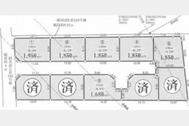 武蔵村山市岸1丁目〈売地〉 JR八高線「箱根ヶ崎」駅徒歩40分 120m² 建築条件なし