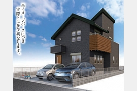 立川市幸町5丁目〈新築〉多摩モノレール「砂川七番」駅徒歩9分　全館空調（Z空調）搭載住宅　土間収納　食品庫　固定階段付小屋裏収納　ウォークインクローゼット　　駐車2台可　全2棟②号棟