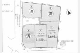 武蔵村山市中原3丁目〈売地〉 西武拝島線「西武立川」駅バス21分 139.41m² 建築条件なし
