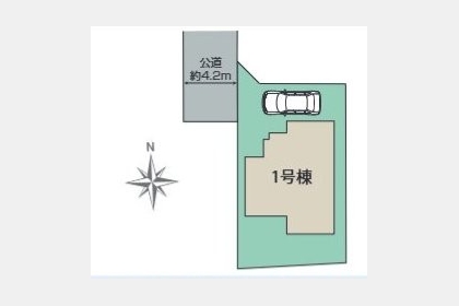 東大和市狭山5丁目〈新築戸建〉 西武多摩湖線「武蔵大和」駅徒歩14分 4LDK 建物94.36m² 土地120.49m² カウンターキッチン 食洗機 浴室乾燥機