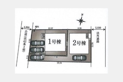 立川市錦町〈新築戸建〉 多摩モノレール「柴崎体育館」駅徒歩7分 3LDK+S 建物90.72m² 土地117.5m² 制震構造
