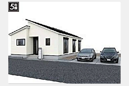 西多摩郡瑞穂町大字高根字田尻〈新築〉JR八高線「箱根ヶ崎」駅徒歩32分　3LDK　広々203㎡超え　平屋　陽当たり良好　パントリー　並列駐車2台可　耐震等級3　長期優良住宅　全6区画⑤号棟