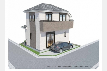 東大和市南街1丁目〈新築〉西武拝島線「東大和市」駅徒歩13分　3LDK　南西角地　全居室二面採光　ZEH水準の省エネ住宅　1坪タイプバス　浴室乾燥機　ビルトイン浄水器　
