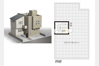 東大和市向原4丁目〈新築〉西武拝島線「東大和市」駅徒歩18分　4LDK　スカイバルコニー　教育・商業施設や公園など周辺施設が充実　長期優良住宅　注文住宅仕様　