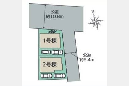 立川市若葉町〈新築戸建〉 西武拝島線「東大和市」駅徒歩19分 4LDK 建物104.39m² 土地124.22m² カウンターキッチン 24時間換気システム ウォークインクローゼット
