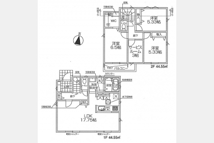 武蔵村山市大南4丁目〈新築〉西武拝島線「玉川上水」駅徒歩9分　3LDK＋S　2路線利用可能　充実のフル装備住宅　1階LDK電動シャッター　駐車2台可　ウォークインクローゼット　浴室暖房換気乾燥機　食器洗浄乾燥機　建物・地盤保証