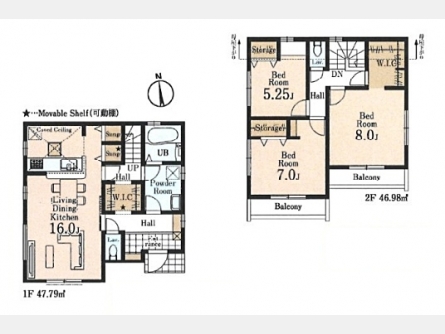 	東大和市芋窪4丁目〈新築〉多摩モノレール「上北台」駅徒歩18分　商業施設や公園など周辺施設が充実しており ご家族みんなが安心出来る住環境です。建物も住宅性能評価７項目最高等級の他、建物、地盤の保証も充実　全12棟①号棟