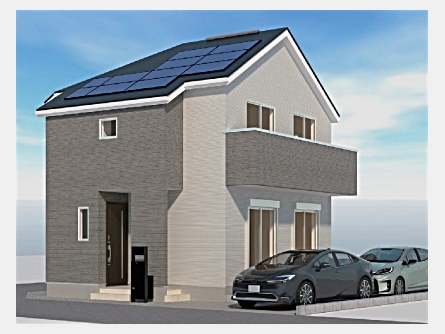 武蔵村山市大南5丁目〈新築〉西武拝島線・多摩モノレール線「玉川上水」駅徒歩13分　3LDK　太陽光発電搭載　家事動線良好　耐震等級3　断熱等級6省エネ住宅　