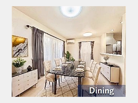 武蔵村山市三ツ藤3丁目〈中古〉西武拝島線「西武立川」駅バス11分停歩8分　4LDK　子育て世代にも最適な住環境　南向き陽当たり良好　パントリー　ロフト　各居室バルコニー　並列駐車2台可