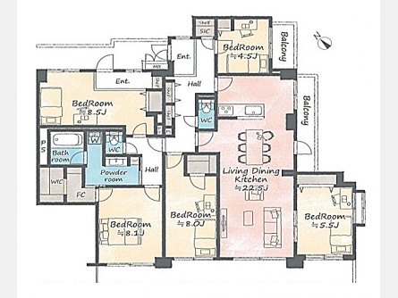 昭島市美堀町5丁目〈中古〉JR青梅線「拝島」駅徒歩8分　5LDK　広々142.09㎡　2026年1月リフォーム完了　安心の新耐震基準　南東向き陽当たり良好　複数路線利用可能