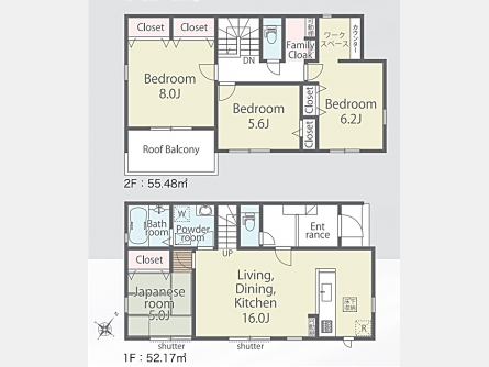 西多摩郡瑞穂町箱根ヶ崎〈新築〉JR八高線「箱根ヶ崎」駅徒歩12分　4LDK　ZEH水準の省エネ住宅　リビングイン階段採用　ワークスペース　ファミリークローク　食洗機　耐震等級3　長期保証