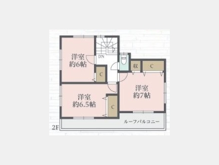 武蔵村山市大南2丁目〈中古戸建〉 多摩都市モノレール「桜街道」駅徒歩20分 4LDK 建物92.32m² 土地115.44m² 角地 駐車場あり 駐車場2台以上