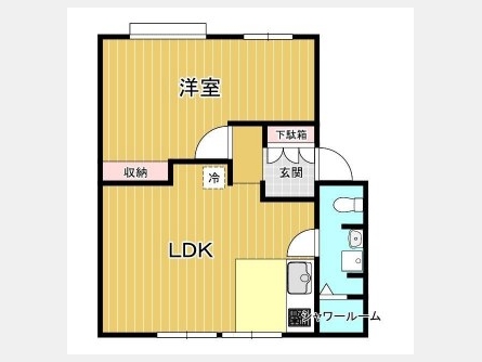 富士見町住宅３５号棟206号室