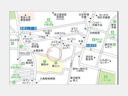 武蔵村山市大南2丁目〈中古戸建〉 多摩都市モノレール「桜街道」駅徒歩20分 4LDK 建物92.32m² 土地115.44m² 角地 駐車場あり 駐車場2台以上