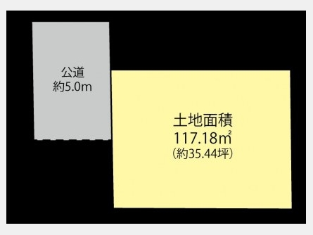 武蔵村山市残堀4丁目〈売地〉 「西武立川」駅バス11分 117.18m² 更地 プロパンガス 建築条件なし