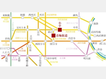 小平市仲町〈新築戸建〉 西武新宿線「小平」駅徒歩11分 4LDK 建物95.64m² 土地119.56m²