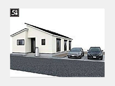 西多摩郡瑞穂町大字高根字田尻〈新築〉JR八高線「箱根ヶ崎」駅徒歩32分　3LDK　広々203㎡超え　平屋　陽当たり良好　パントリー　並列駐車2台可　耐震等級3　長期優良住宅　全6区画⑤号棟