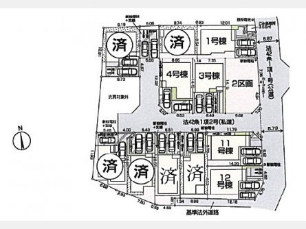 	東大和市芋窪4丁目〈新築〉多摩モノレール「上北台」駅徒歩18分　商業施設や公園など周辺施設が充実しており ご家族みんなが安心出来る住環境です。建物も住宅性能評価７項目最高等級の他、建物、地盤の保証も充実　全12棟①号棟
