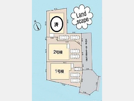 立川市砂川町7丁目〈新築〉西武拝島線「武蔵砂川」駅徒歩19分　ファミリークローク　パントリー　2ウォークインクローゼット　食洗機　保証、建物性能評価、設備、仕様も充実　全3棟①号棟