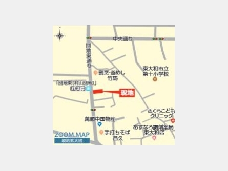 東大和市上北台3丁目〈新築戸建〉 多摩モノレール「桜街道」駅徒歩9分 4LDK 建物100.84m² 土地111.2m² 食洗機 ウォークインクローゼット TVドアホン