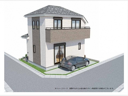 東大和市南街1丁目〈新築〉西武拝島線「東大和市」駅徒歩13分　3LDK　南西角地　全居室二面採光　ZEH水準の省エネ住宅　1坪タイプバス　浴室乾燥機　ビルトイン浄水器　