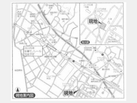 武蔵村山市中原3丁目〈売地〉 西武拝島線「西武立川」駅バス21分 120.05m² 建築条件なし